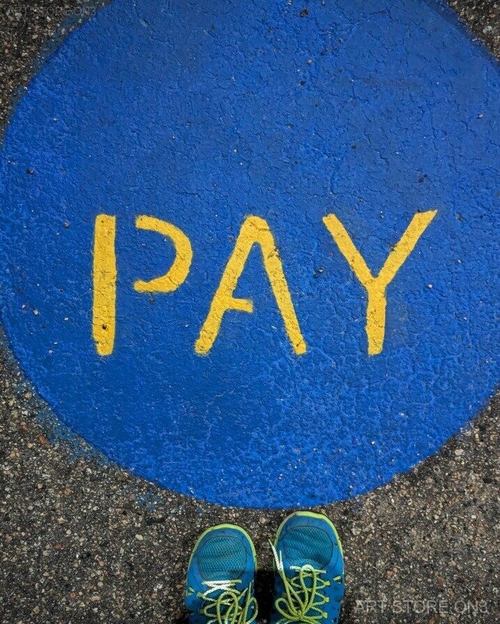 PAY Marker - Photography Print, 8.5x11