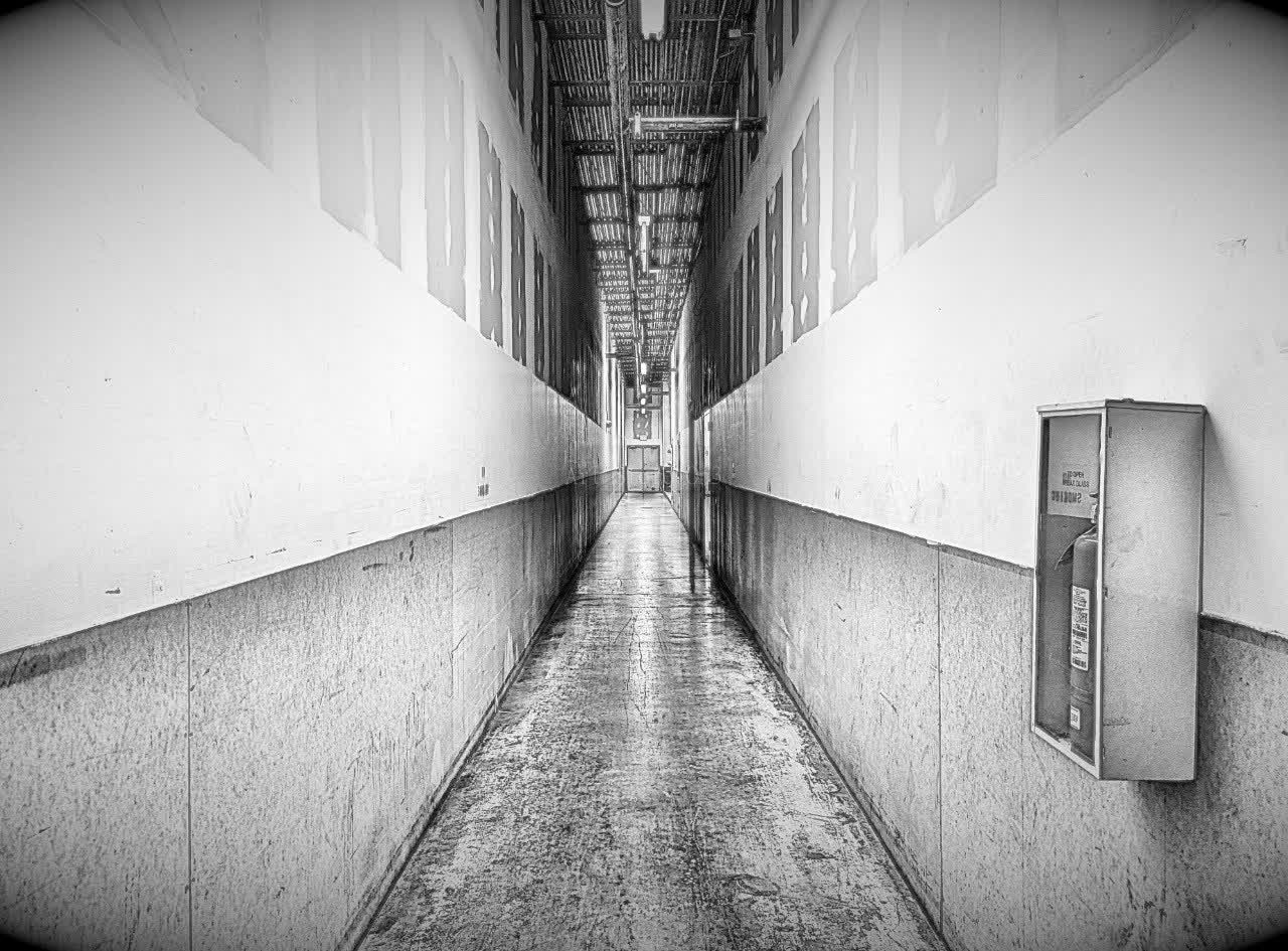 Endless Corridor - Photography Print, 8.5x11